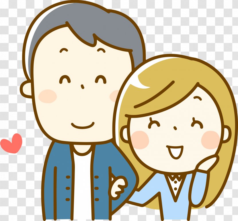 Couple Falling In Love Dating Photography - Cartoon Transparent PNG