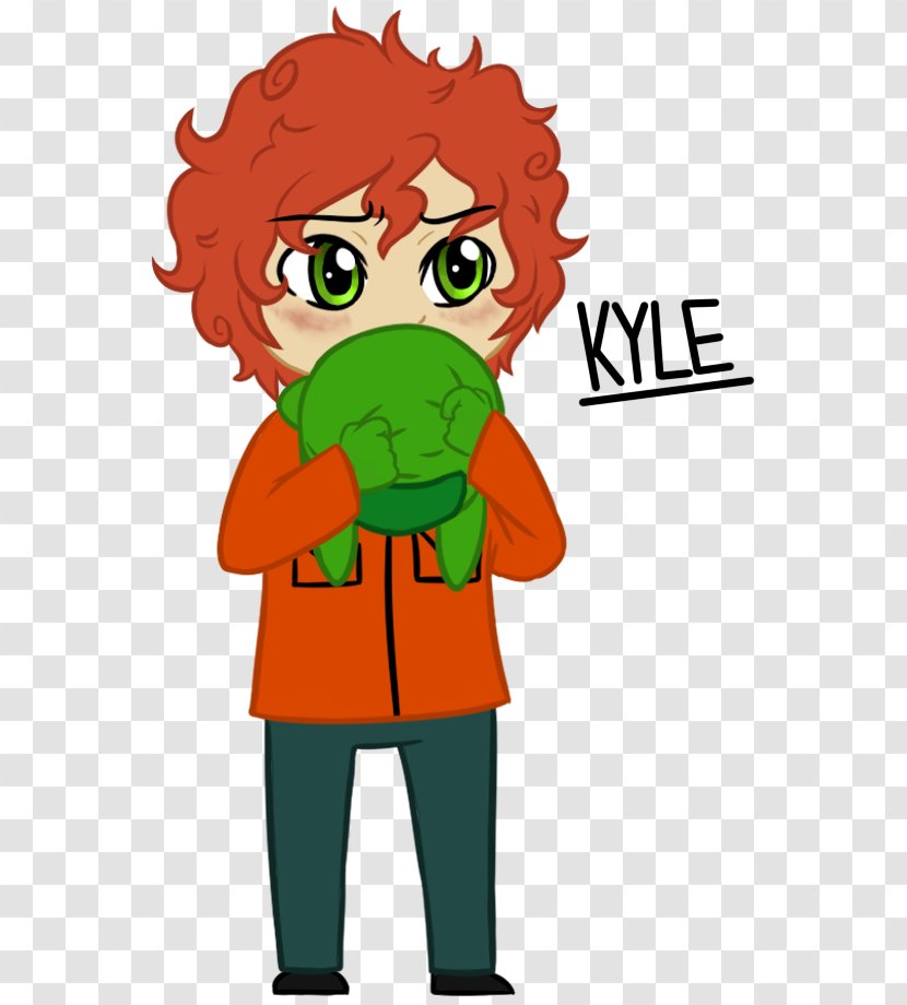 DeviantArt Kyle By Fire South Park: The Stick Of Truth - Silhouette - Embarrassed Expression Transparent PNG