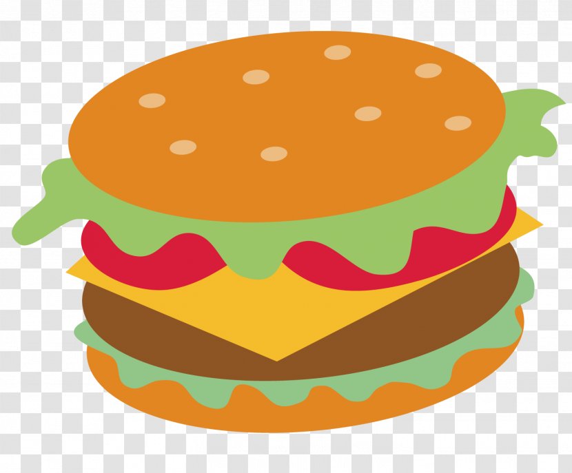 Hamburger Cheeseburger Clip Art - A Super Burger Transparent PNG