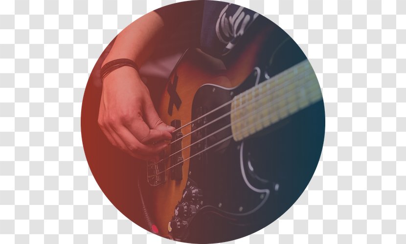 Bass Guitar Musical Instruments - Heart Transparent PNG