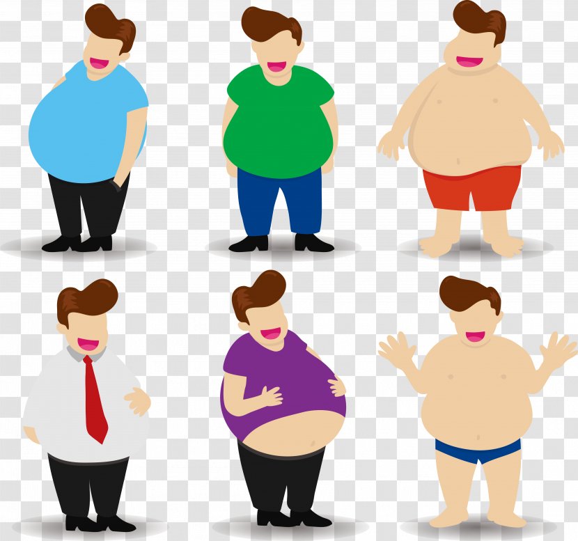 Adipose Tissue Fat Male - Conversation - Vector Boy Transparent PNG