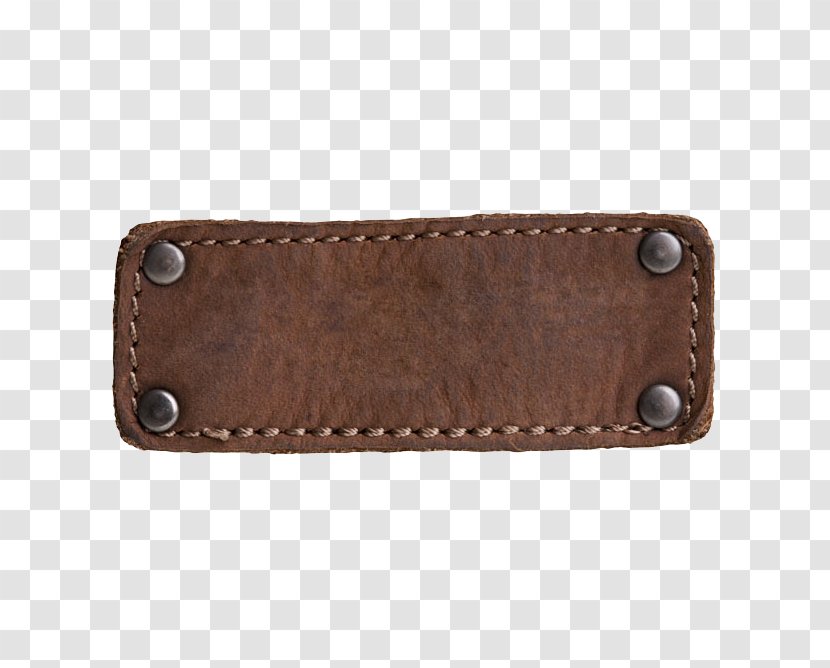 Leather Material Strap Icon - Brown - Luggage Handle Transparent PNG