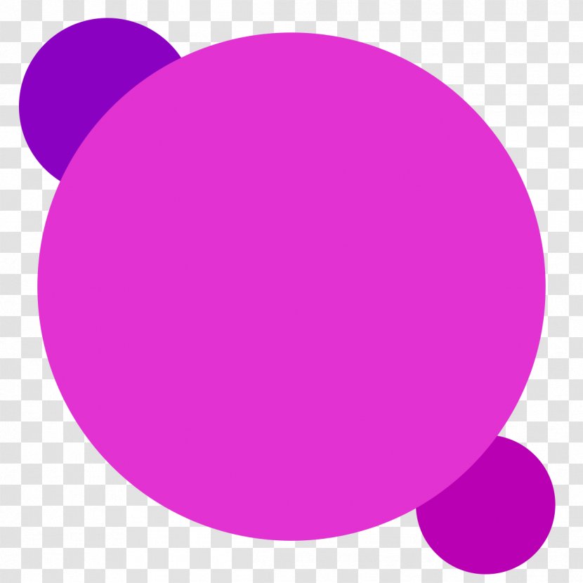 Lilac Violet Purple Magenta Circle - Pink - Lottery Ball Transparent PNG