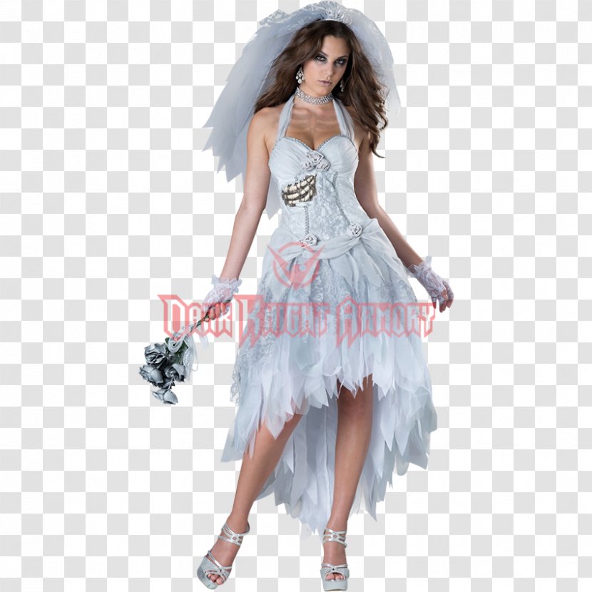 Halloween Costume Bride Wedding Dress - Tree Transparent PNG