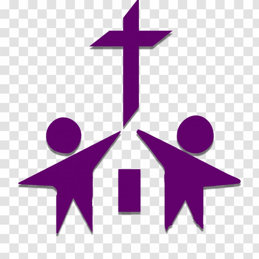 Church Cartoon - Purple - Symbol Logo Transparent PNG