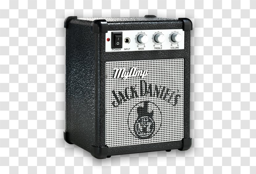Guitar Amplifier Audio Loudspeaker Amplificador - Jack Daniels Transparent PNG