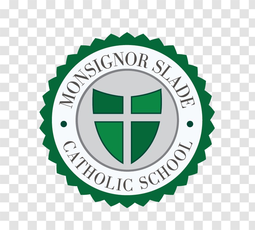 Catholic School Logo National Secondary - Green Transparent PNG