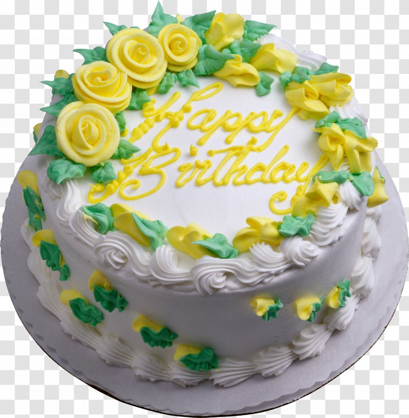 Birthday Cake Chocolate - Buttercream Transparent PNG
