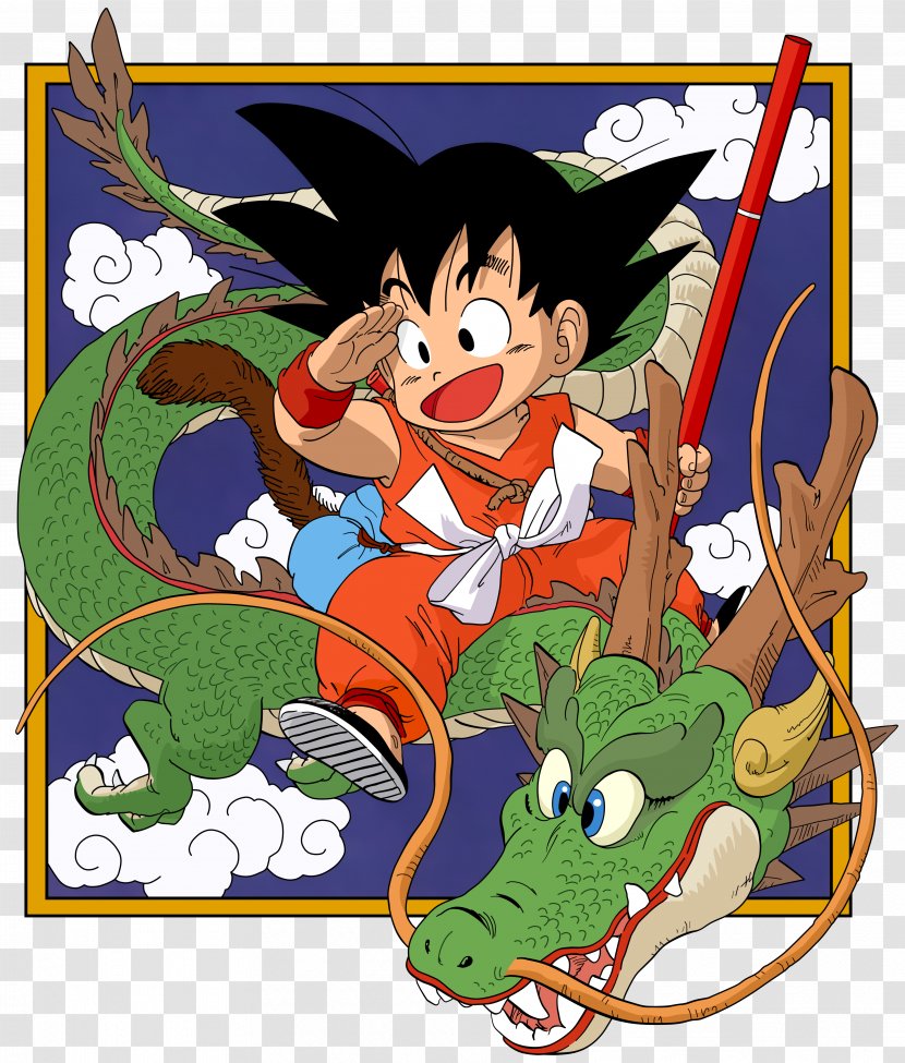 Goku Dragon Ball Desktop Wallpaper 4K Resolution - Frame Transparent PNG