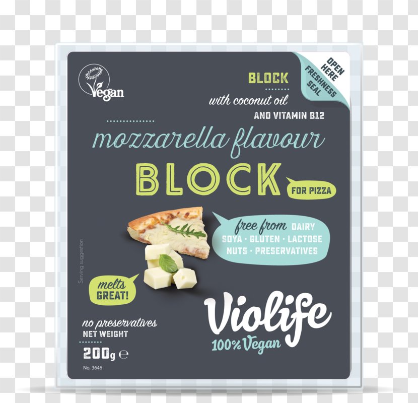 Pizza Vegan Cheese Veganism Mozzarella - In Kind Transparent PNG
