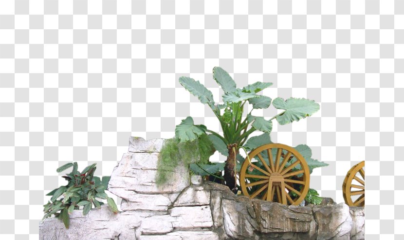 Garden Water Wheel Windmill - Resource - Park Decoration Transparent PNG