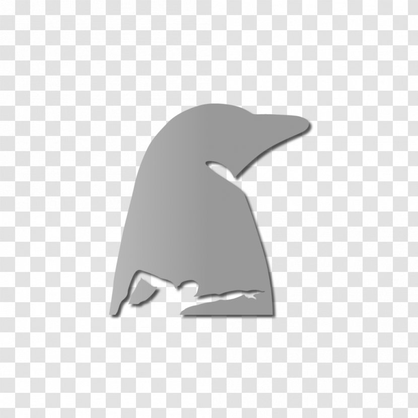 Dolphin Penguin Font - Black - Swimming Transparent PNG
