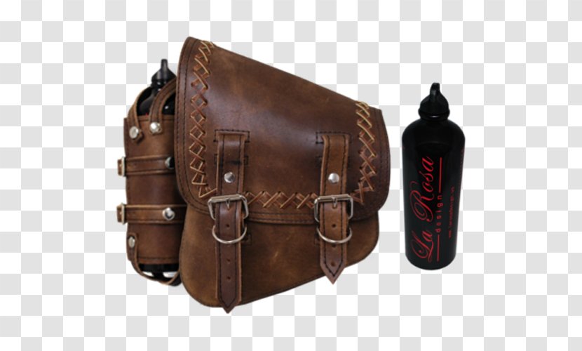 Saddlebag Messenger Bags Harley-Davidson Handbag Leather - Bottle - Fuel Transparent PNG