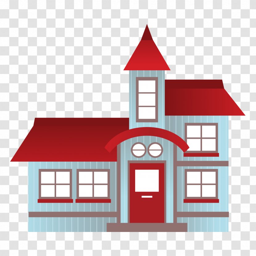 Drawing Free Content Clip Art - Vector House Transparent PNG