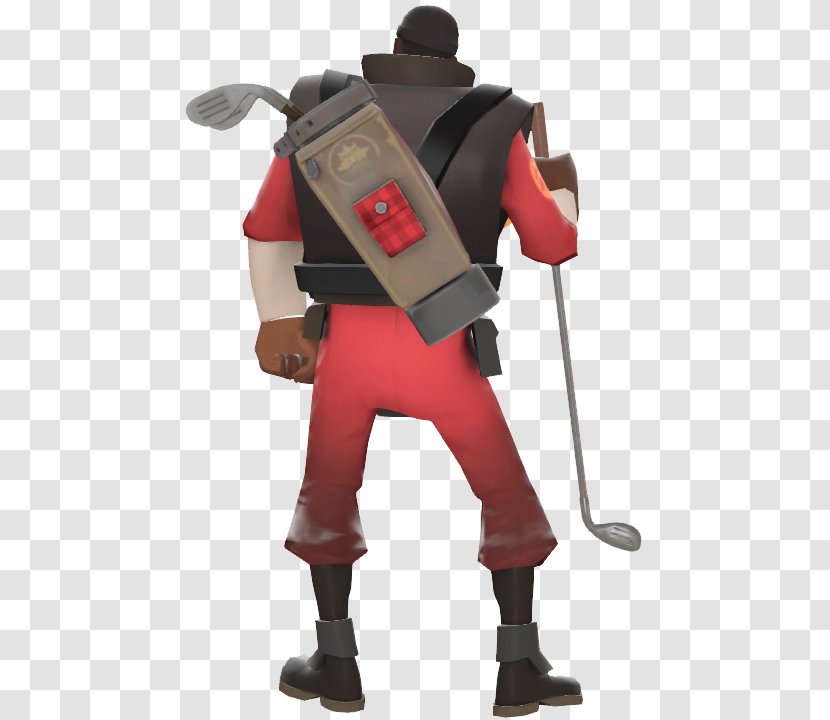 Team Fortress 2 Golfbag Golf Clubs Loadout - National Entertainment Collectibles Association Transparent PNG