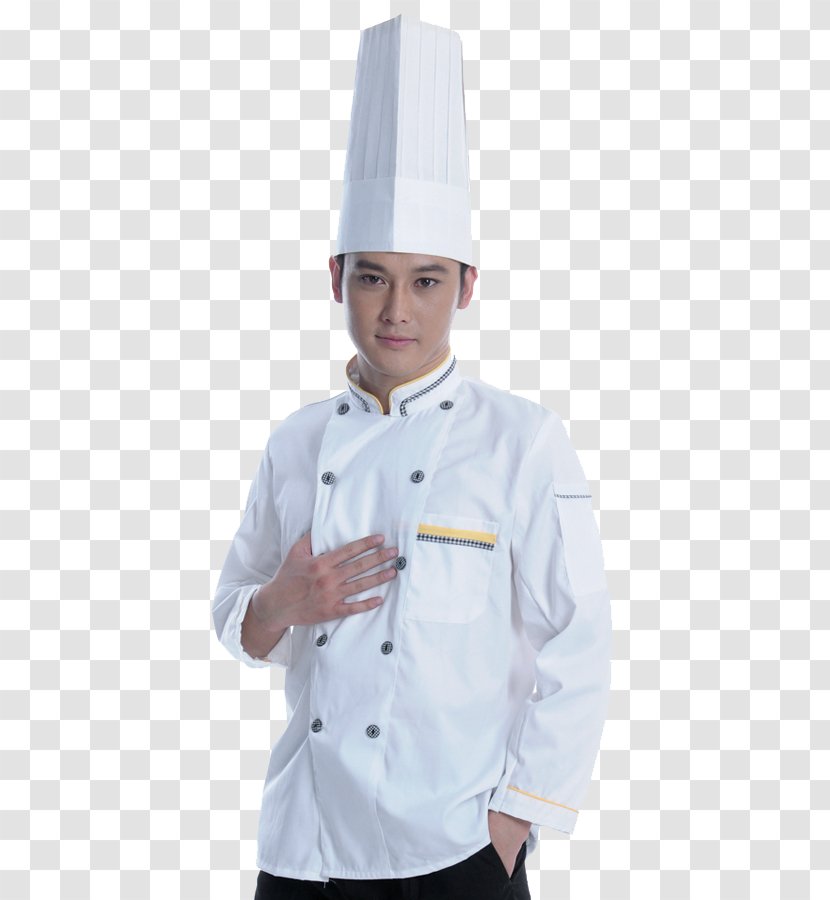 Chef's Uniform Clothing T-shirt - Cook - Multi-style Uniforms Transparent PNG