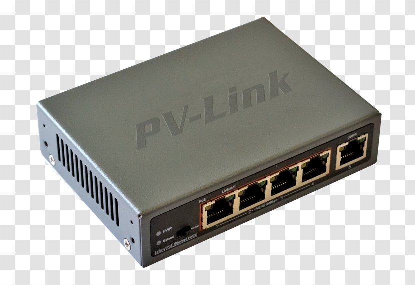 Power Over Ethernet Twisted Pair IP Camera Fast - Network Switch - 520 Transparent PNG