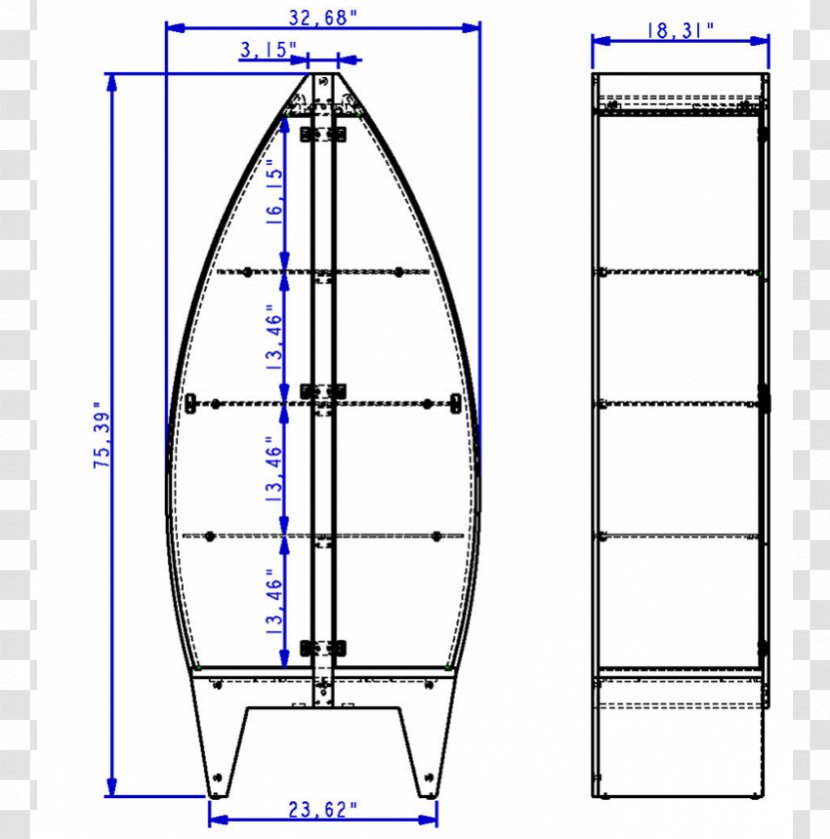 Drawing Sailing Ship Line - Symmetry Transparent PNG