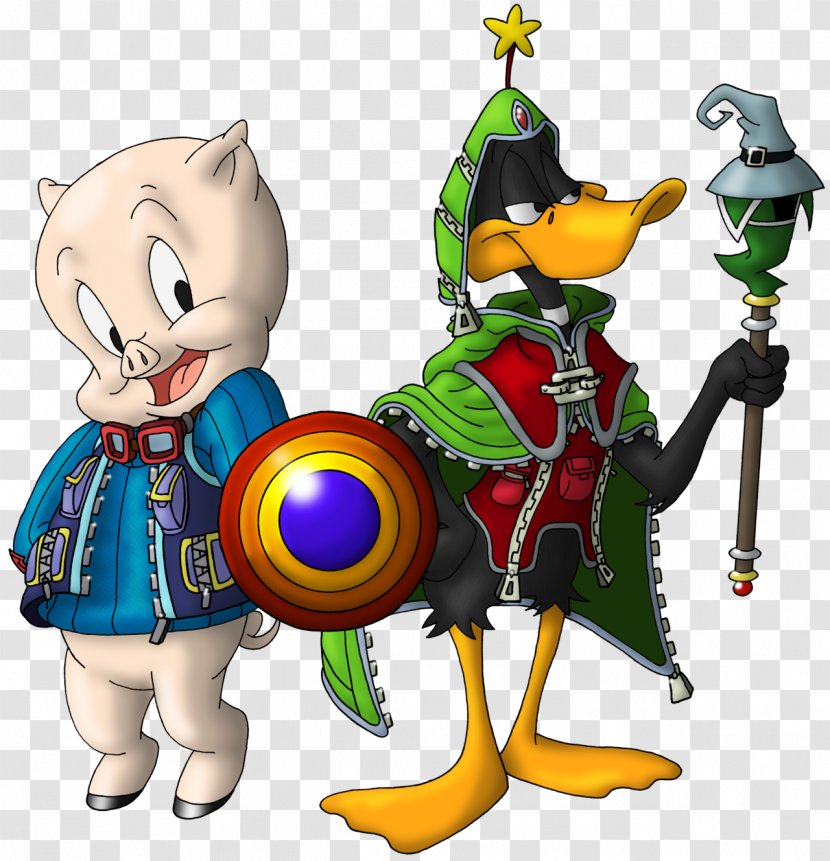 Daffy Duck Porky Pig Tweety Bugs Bunny Looney Tunes - Kingdom Hearts Transparent PNG