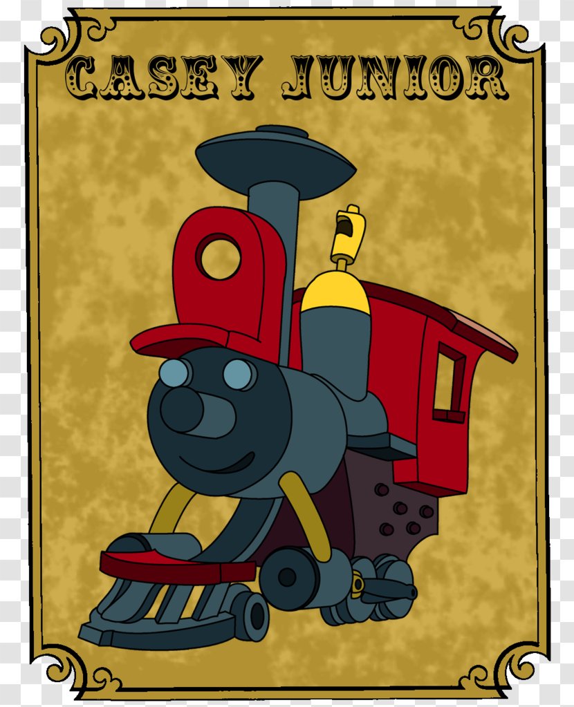 Casey Jr. Circus Train Junior Rail Transport Mr. Stork Transparent PNG