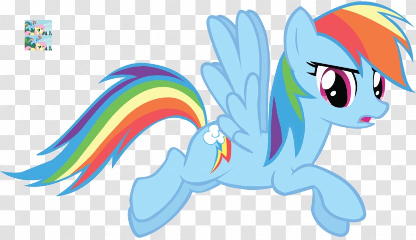 My Little Pony Rainbow Dash Horse - Cartoon Transparent PNG