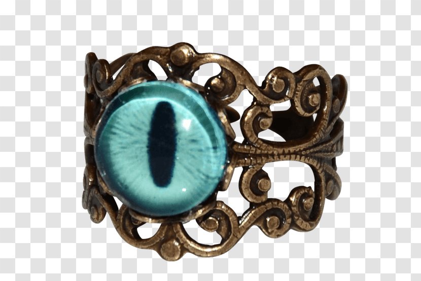 Turquoise Bracelet Filigree Jewellery Ring - Body Jewelry Transparent PNG