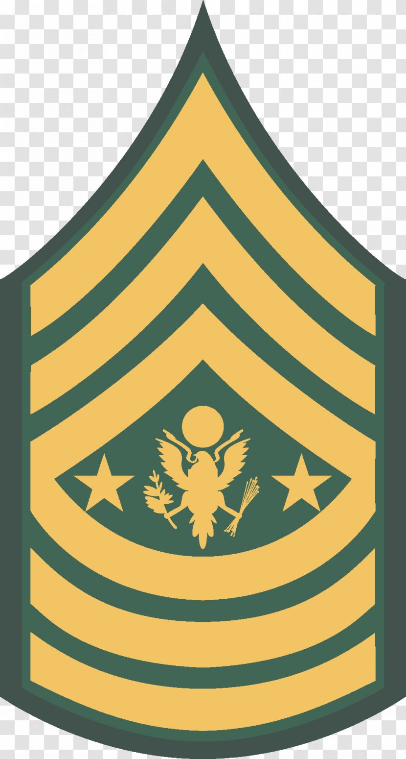 Sergeant Major Of The Army United States Enlisted Rank - Insignias Transparent PNG
