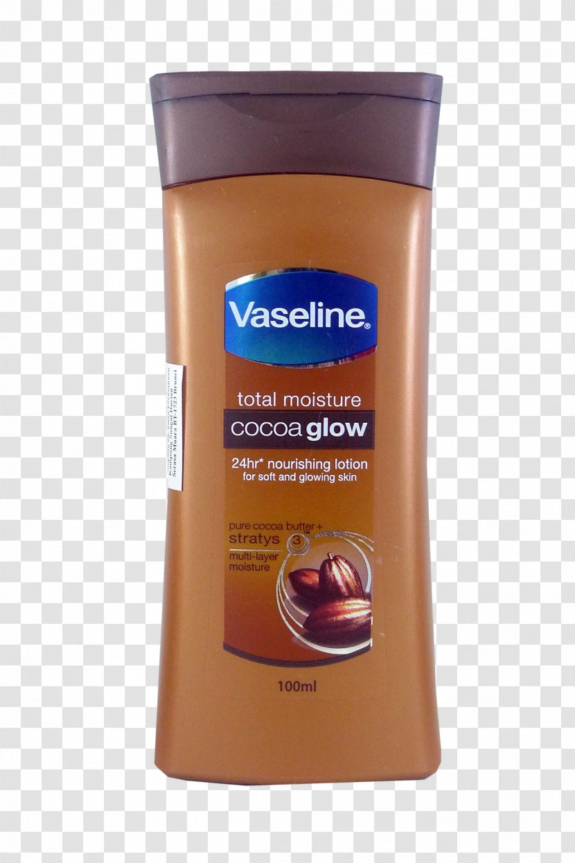 Vaseline Intensive Care Cocoa Radiant Lotion Sunscreen Cosmetics Moisturizer - Carolina Herrera Transparent PNG
