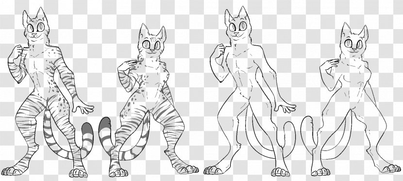 Homo Sapiens Egyptian Mau Felidae Furry Fandom Carnivora - Cartoon - Tiger Transparent PNG