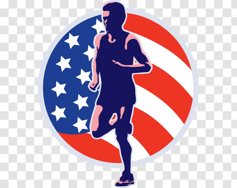 Running Marathon Stock Photography Jogging Illustration - American Pattern Material Transparent PNG