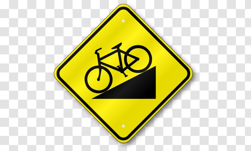 Bicycle Signs Traffic Sign Warning Manual On Uniform Control Devices - Brand Transparent PNG