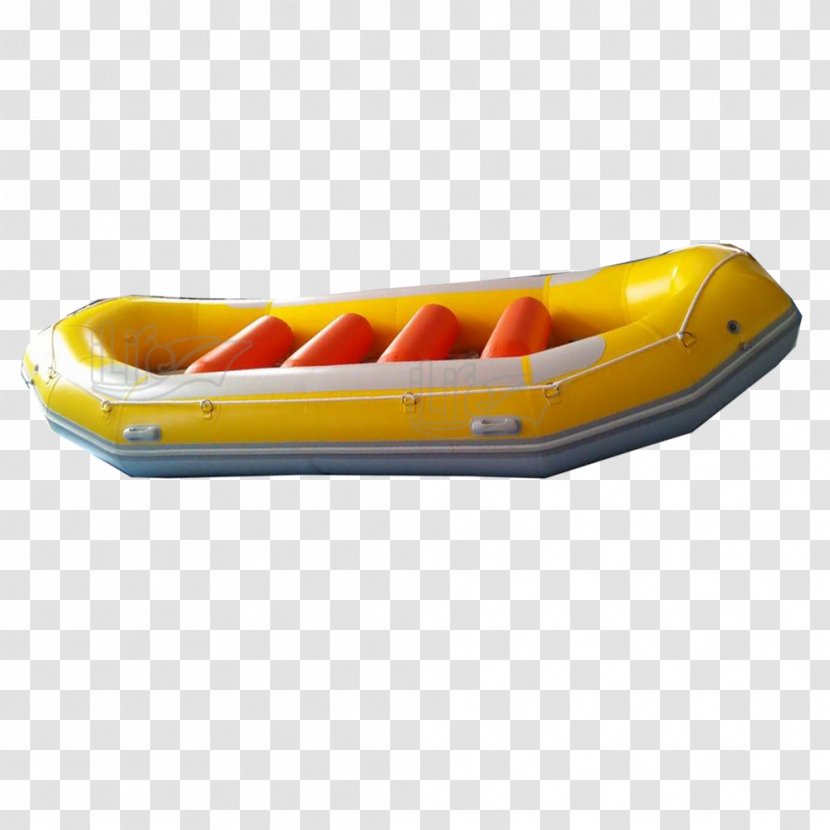 Inflatable Boat Rafting - Oar - Floating Island Transparent PNG