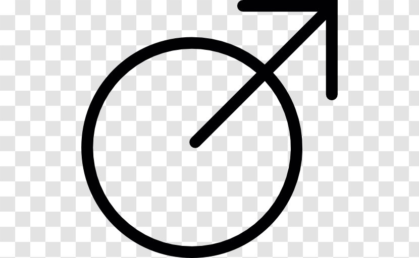 Symbol Disk Circle Arrow - Male Transparent PNG
