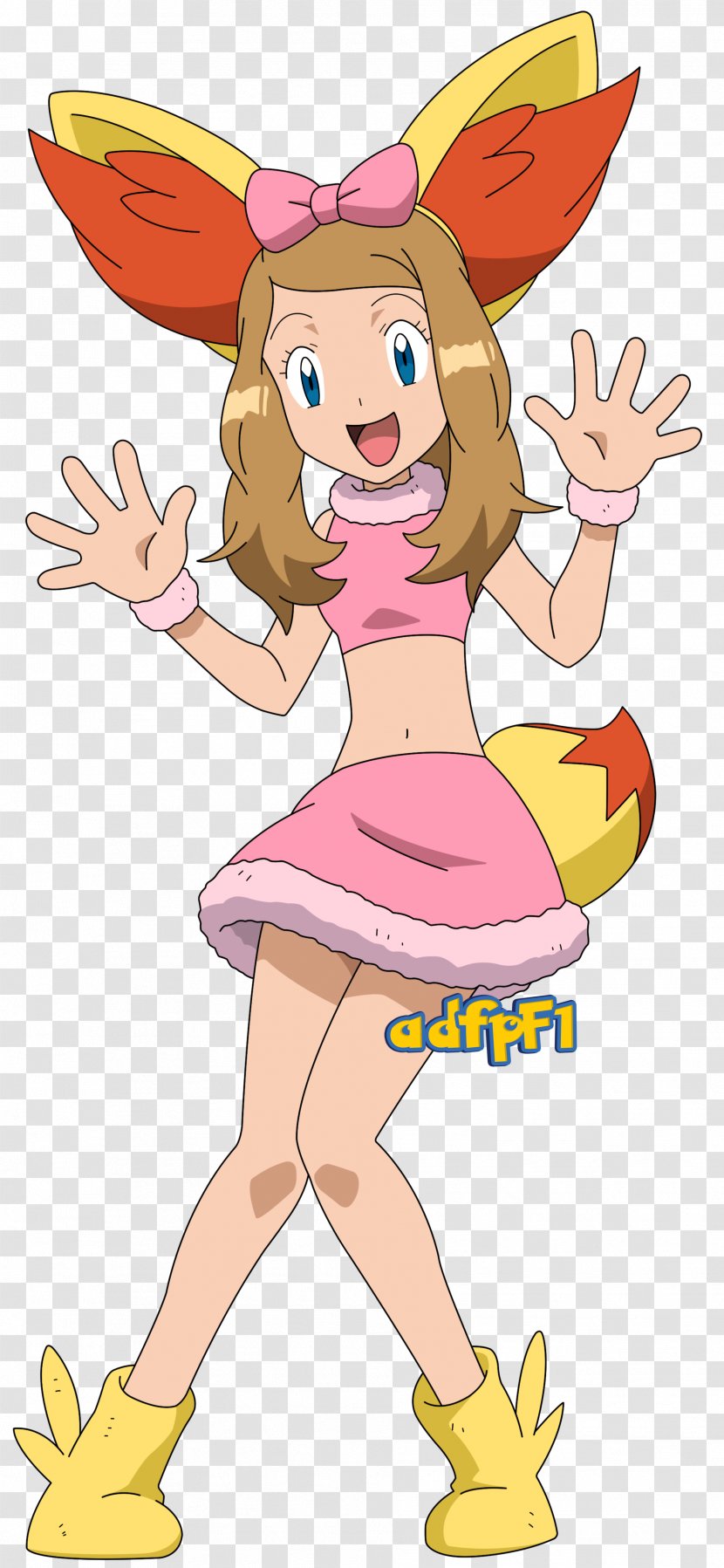 Serena Ash Ketchum Pokémon X And Y Misty Pikachu - Cartoon Transparent PNG