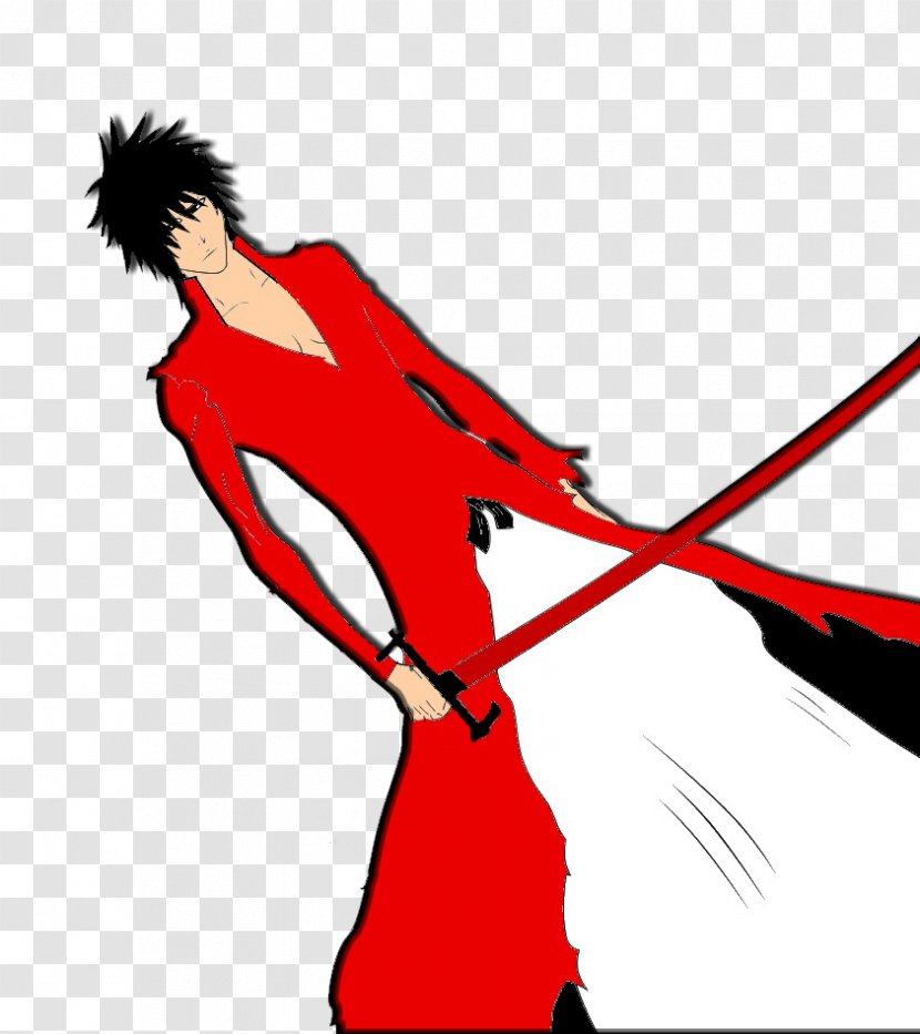 Cartoon Silhouette Clip Art - Work Of - Ichigo Kurosaki Transparent PNG