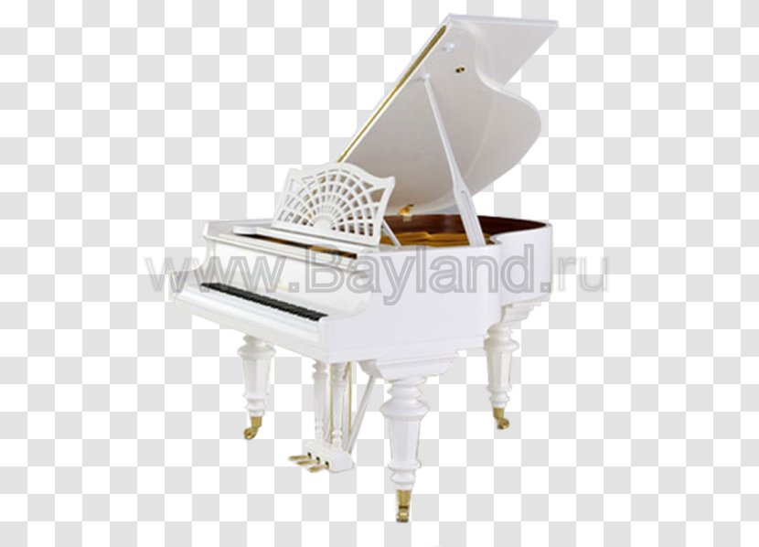 Fortepiano C. Bechstein Grand Piano Spinet - Keyboard Transparent PNG