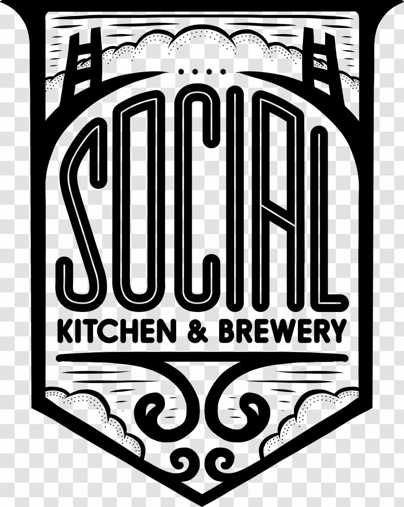 Social Kitchen & Brewery Beer Ale Sierra Nevada Brewing Company - Text Transparent PNG