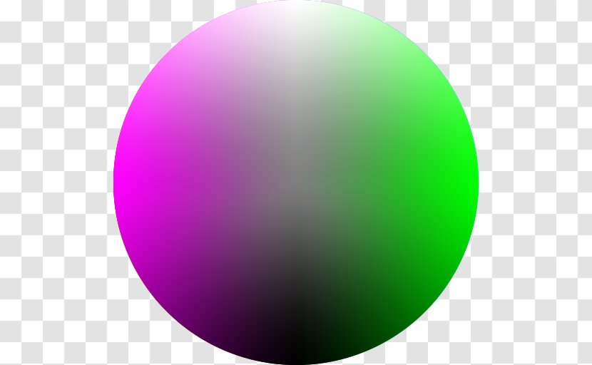 Circle HSL And HSV Green Color Wheel Magenta - Colorfulness Transparent PNG
