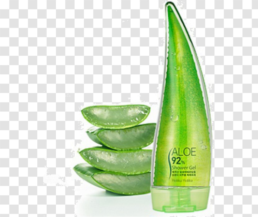 Holika Aloe 99% Soothing Gel Nature Republic & Moisture Vera 92% Skin Care - Water - Shower-gel Transparent PNG