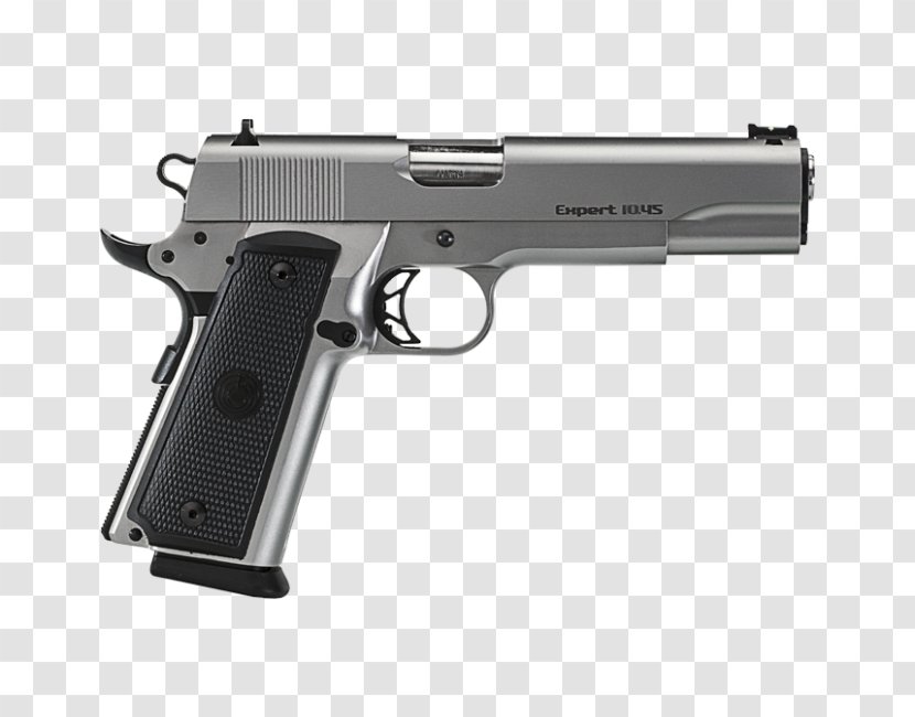 .45 ACP M1911 Pistol Automatic Colt Firearm - Revolver Transparent PNG