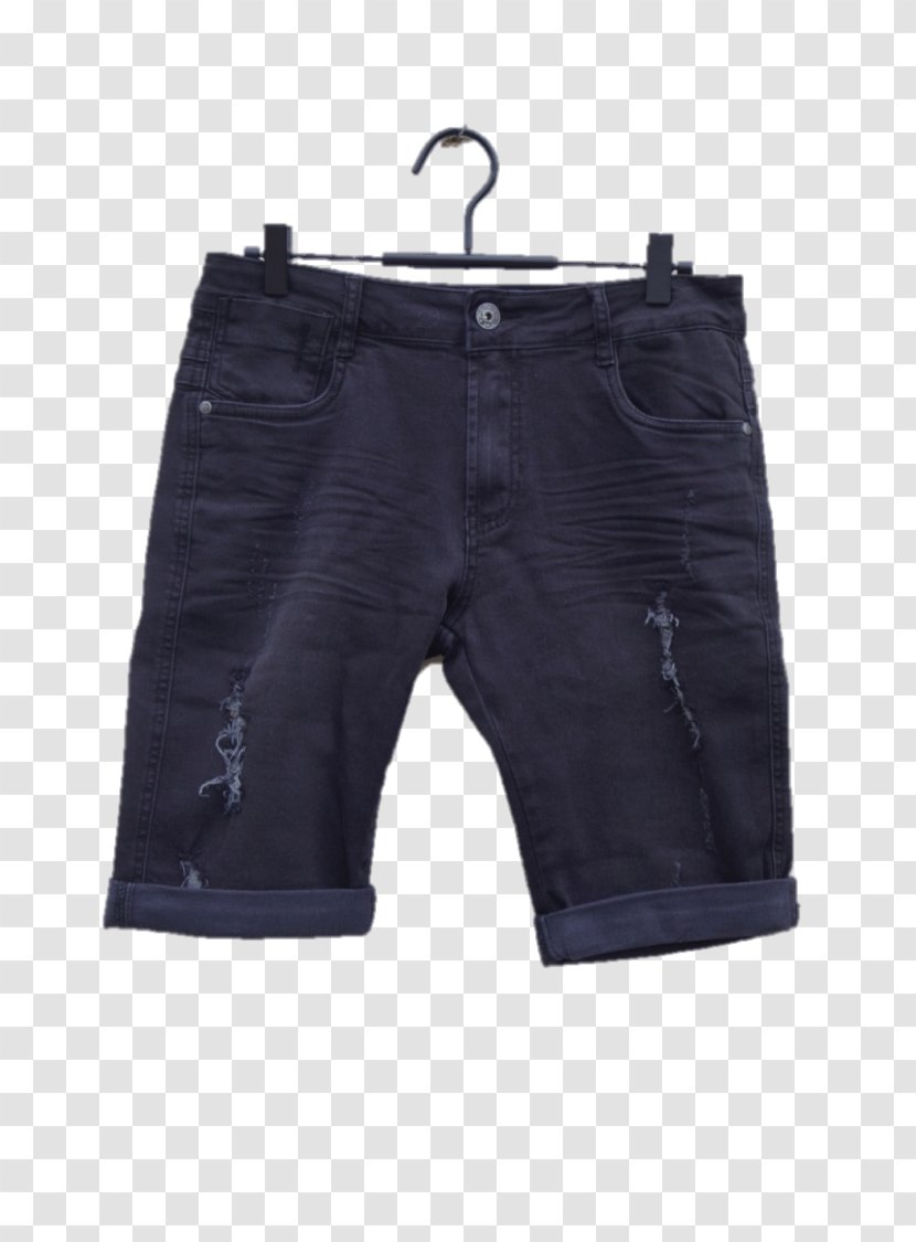 Bermuda Shorts Denim Jeans Pocket - Trousers Transparent PNG