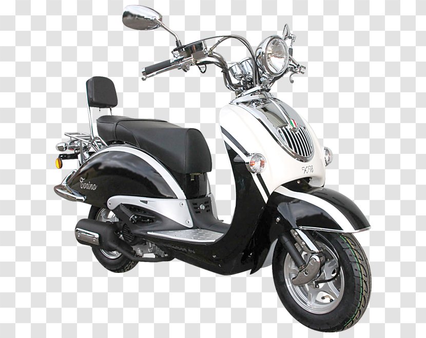 Scooter Vespa Motorcycle Car Bicycle Transparent PNG