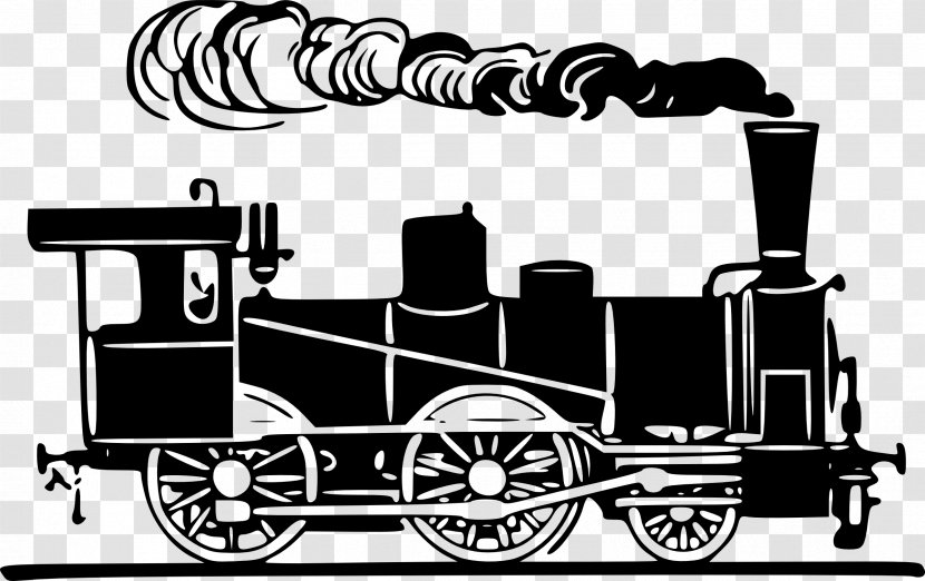 Rail Transport Train Steam Locomotive Clip Art - Free Content - Cliparts Transparent PNG