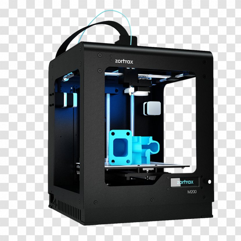 Zortrax M200 Plus 3D Printing Printers - M300 Lecteur De Carte - Printer Transparent PNG