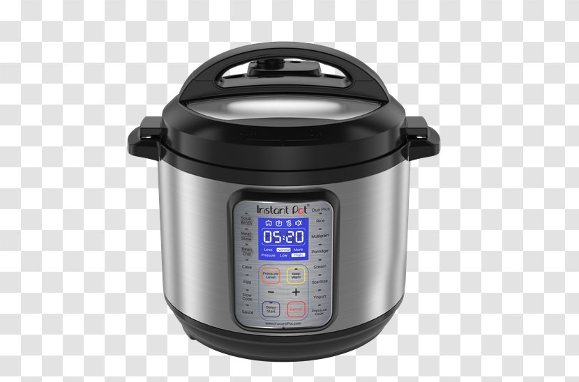 Instant Pot Pressure Cooking Slow Cookers Recipe - Electric Kettle - Stainless Steel Kitchenware Transparent PNG