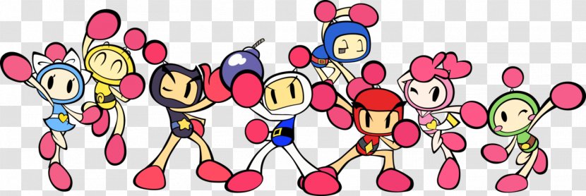 Super Bomberman R Jetters Nintendo Switch 0 - Pink Transparent PNG