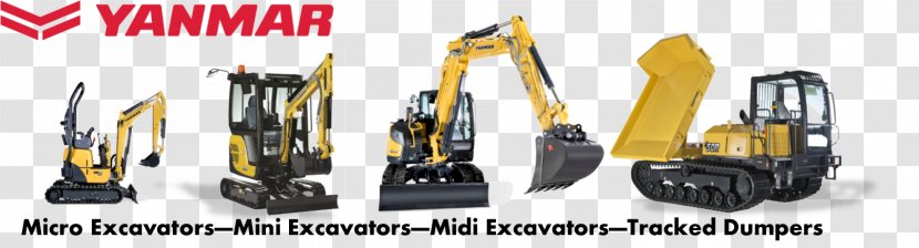 Heavy Machinery Excavator Architectural Engineering Yanmar - Case Construction Equipment Transparent PNG