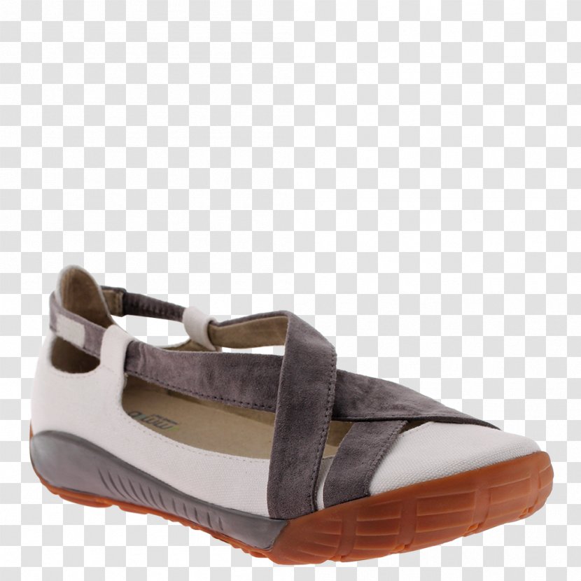 Slip-on Shoe Suede Ballet Flat Wedge - Slide Sandal - Strap Material Transparent PNG