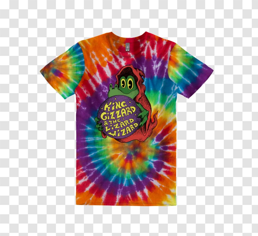 T-shirt Tie-dye King Gizzard & The Lizard Wizard Clothing - Ringer Tshirt Transparent PNG