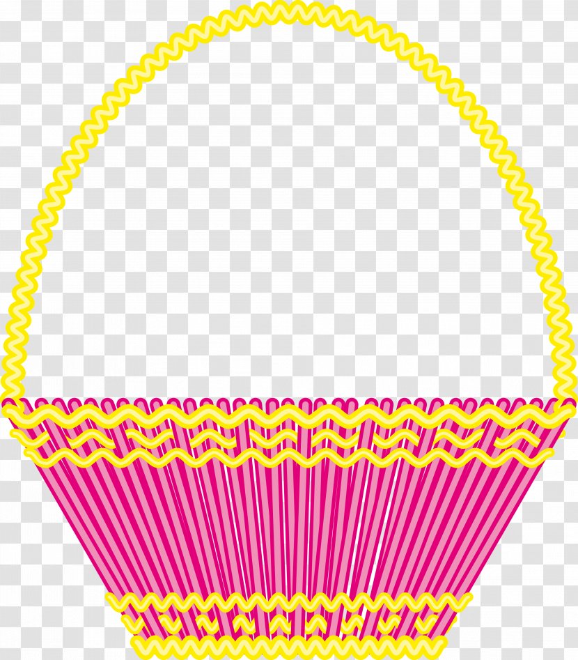 Easter Bunny Basket Clip Art - Yellow Transparent PNG